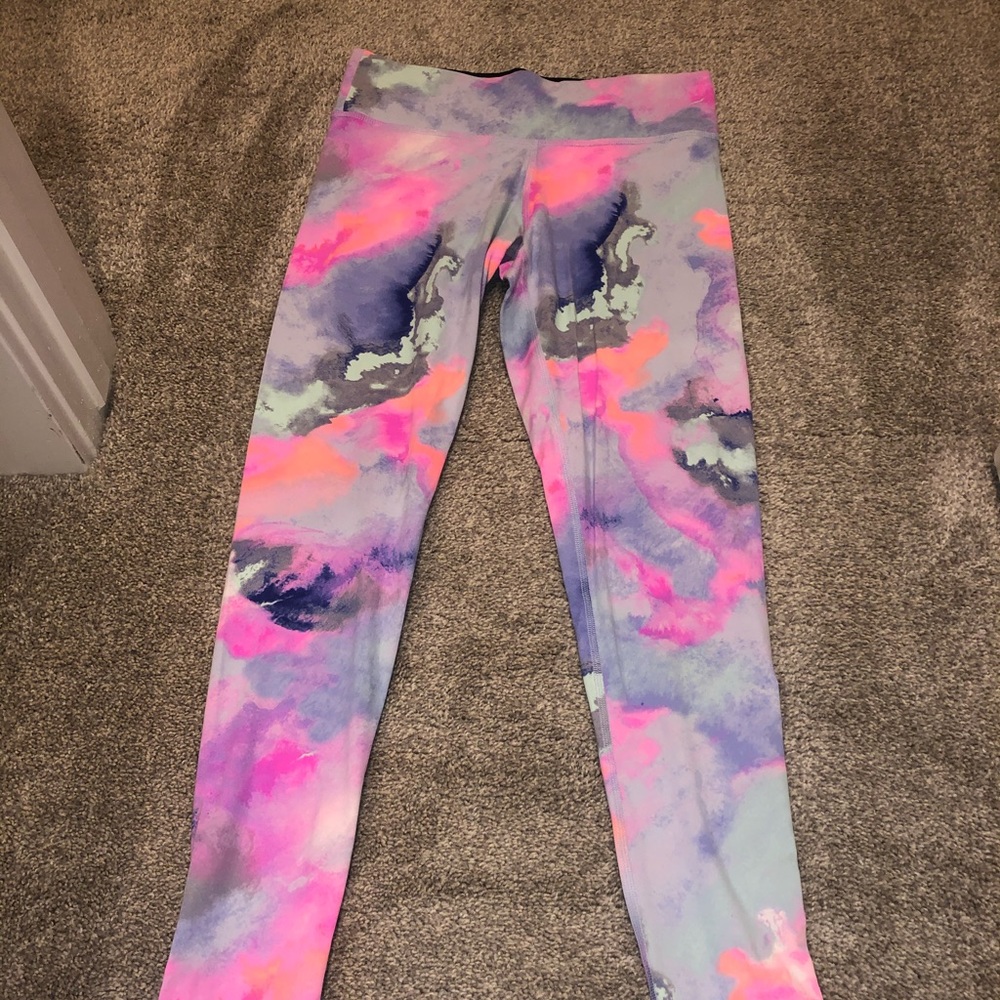 VS PINK multi color leggings 🌈🔥